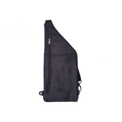 Sacoche épaule holster en cuir marine - 9510