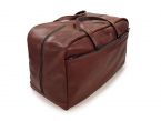 Sac de voyage en cuir cognac - 9920