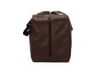 Bagage en cuir marron foncé - 9920