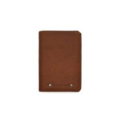 Portefeuille anti-RFID en cuir fauve - 9120 X