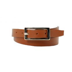 Bracelet en cuir marron gold, double tour - 5095