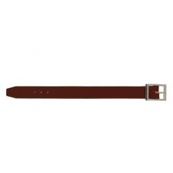 Bracelet en cuir cannelle - 4094