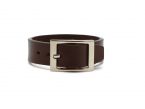 Bracelet en cuir marron - 4094