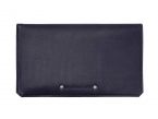 Porte chéquier portefeuille cuir marine - 9225 