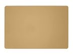 Sous-main en cuir beige café latte - 50x34 cm