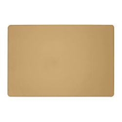 Sous-main en cuir beige café latte - 50x34 cm