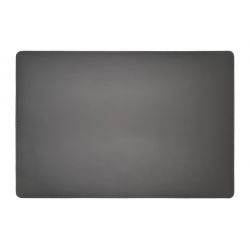 Sous-main en cuir gris fer - 50x34 cm 