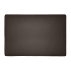 Sous-main en cuir marron foncé - 50x34 cm 