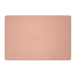 Sous-main en cuir rose - 50x34 cm 