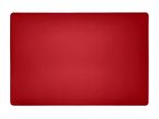 Sous-main en cuir rouge coquelicot - 50x34 cm 