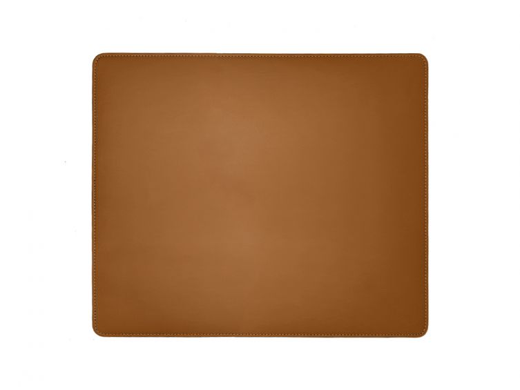 Sous-main en cuir gold- mini - 38x32 cm 