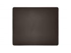 Sous-main en cuir marron foncé - mini - 38x32 cm 
