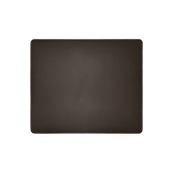 Sous-main en cuir marron foncé - mini - 38x32 cm 