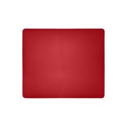 Sous-main en cuir rouge coquelicot - mini - 38x32 cm 