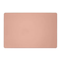 Sous-main en cuir rose - 60x40 cm