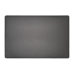 Sous-main en cuir gris fer - 60x40 cm 