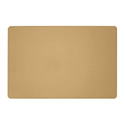 Sous-main en cuir beige café latte - 60x40 cm