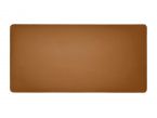Grand sous-main en cuir gold - 80x40 cm