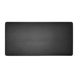 Grand sous-main en cuir noir - 80x40 cm