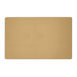 Sous-main XL en cuir beige café latte - 80x50 cm