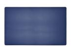 Sous-main XL en cuir bleu cobalt - 80x50 cm
