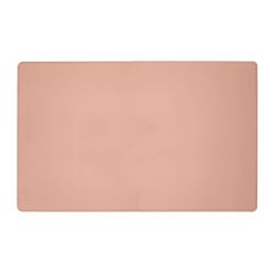 Sous-main XL en cuir rose - 80x50 cm