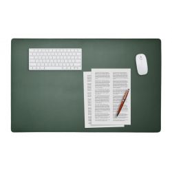 Sous-main XL en cuir vert anglais - 80x50 cm