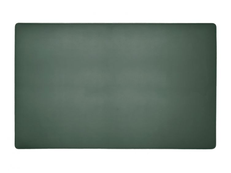 Sous-main XL en cuir vert anglais - 80x50 cm