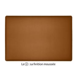 Sous-main en cuir gold "Premium" - 50x34 cm