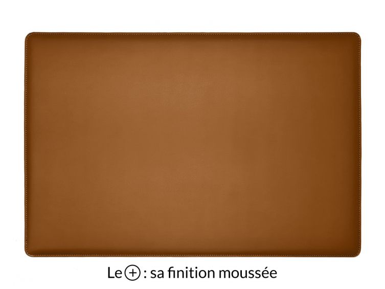 Sous-main cuir gold "Premium" - 60x40 cm 