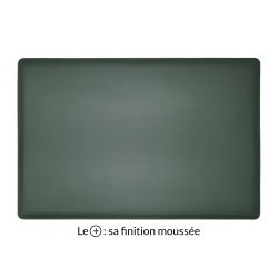 Sous-main en cuir vert anglais "Premium" - 60x40 cm