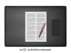 Sous-main cuir noir "Premium" - 60x40 cm 