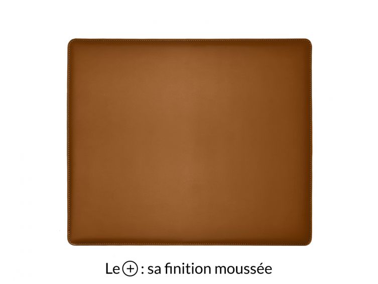 Sous-main mini en cuir gold "Premium" - 38x32 cm 