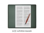 Sous-main mini en cuir vert anglais "Premium" - 38x32 cm