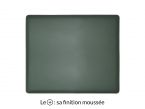 Sous-main mini en cuir vert anglais "Premium" - 38x32 cm