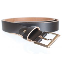 Ceinture la guêpe en cuir noir G30005N