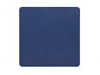 Tapis souris en cuir bleu cobalt