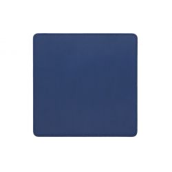 Tapis souris en cuir bleu cobalt