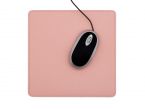 Tapis souris en cuir rose