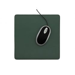 Tapis souris en cuir vert anglais 