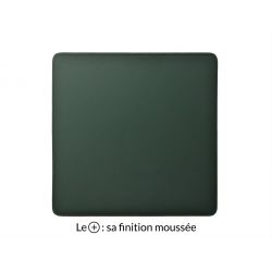 Tapis souris cossu en cuir vert anglais