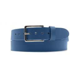 Ceinture la guêpe en cuir bleu royal 1037