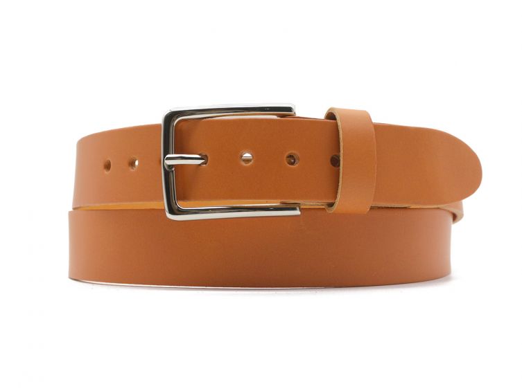 Ceinture la guêpe en cuir gold orangé 1037