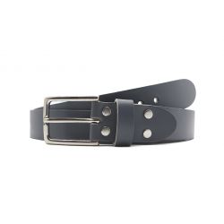 Ceinture la guêpe en cuir gris foncé 1037