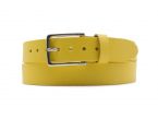 Ceinture la guêpe en cuir jaune 1037