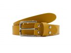 Ceinture la guêpe en cuir moutarde 1037