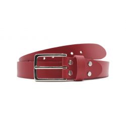 Ceinture la guêpe en cuir rouge 1037