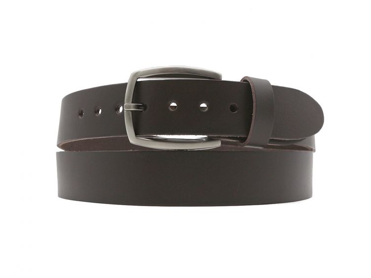 Ceinture la guêpe en cuir marron 1043