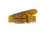 Ceinture la guêpe en cuir moutarde 1043