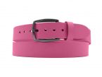 Ceinture la guêpe en cuir rose 1043